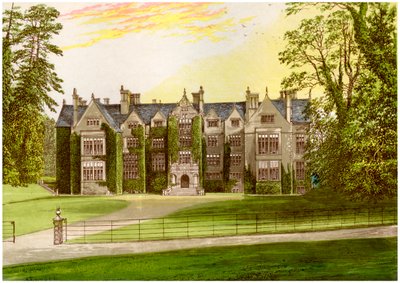 Wroxton Abbey, Oxfordshire, Heimat der Familie North, um 1880 von Unbekannt