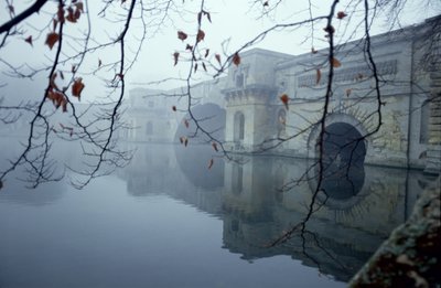 Brücke über den See, Blenheim Palace, Oxfordshire, erbaut ca. 1705-24 von Unbekannt Unbekannt