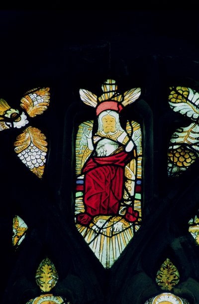 Christus zeigt die fünf Wunden (britisch, 15. Jahrhundert) von Unbekannt Unbekannt