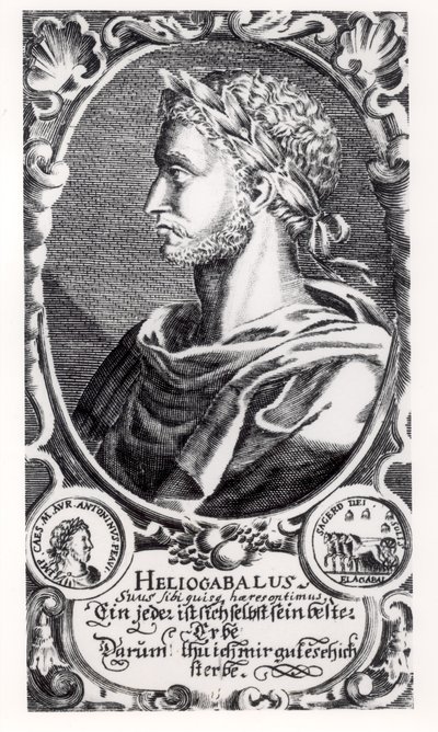 Heliogabalus (204-222 n. Chr.) von Unbekannt Unbekannt