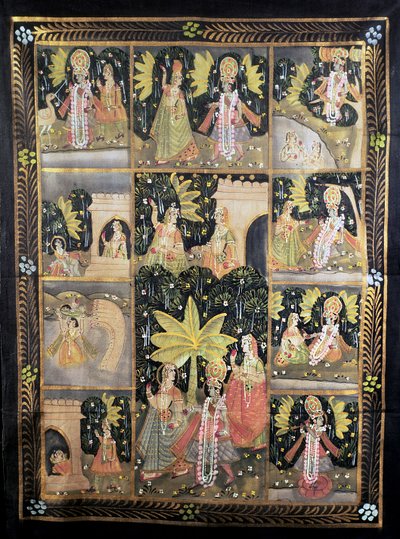Die Geschichte von Krishna und seinen zehn Inkarnationen von Unbekannt Unbekannt