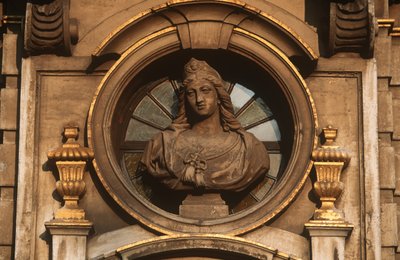 Belgien, Brüssel, Grand Place, dekoratives Detail von William Jennys