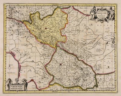 Grafschaft Molise und Fürstentum Vltra von Unbekannter Künstler