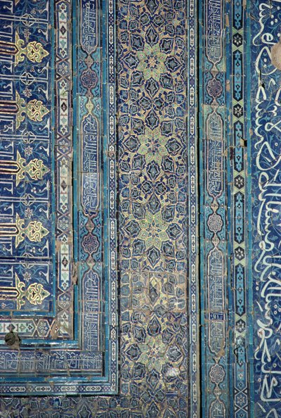 Detail der Bogenverzierung, Palast von Ak-Sarai (Weißer Palast) Ende 14. Jahrhundert von Unbekannt