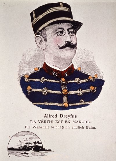 Dreyfus-Affäre: Die Wahrheit läuft, frühes 20. Jahrhundert von Unbekannter Künstler