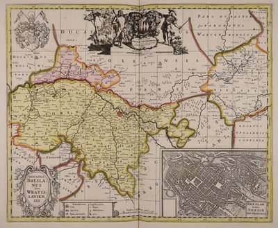Ducatus Breslanus sive Wratislaviensis von Unbekannter Künstler
