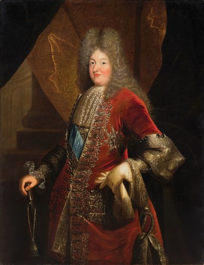 Französische Schule - Porträt von Louis, Grand Dauphin von Unbekannter Künstler
