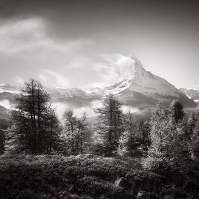Matterhorn Studie 3, Schweiz von Leopold Blonder