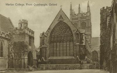 Merton College, Oxford von Unbekannter Künstler