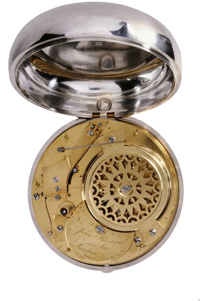 Werk eines Marinechronometers, von John Harrison und Sohn von Unbekannt