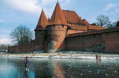 Polen, Pommern, Malbork, Burg, Gotische Festung des Deutschen Ordens von Benjamin Baud