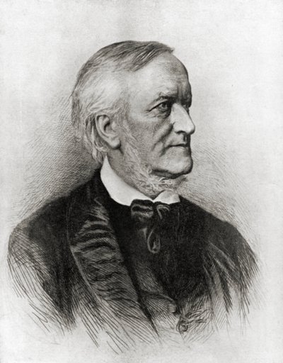 Richard Wagner - Profil von Unbekannt