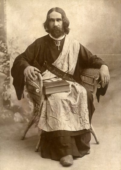 Der göttliche Heiler Schrader, Temple, Texas, ca. 1888 von Unbekannt