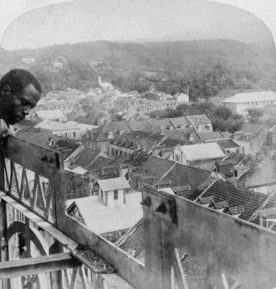 Fort-de-France, Martinique, 1902 von Underwood and Underwood