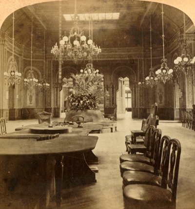 Der berühmte Roulettesalon, Casino, Monte Carlo, Monaco, 1897 von Underwood and Underwood