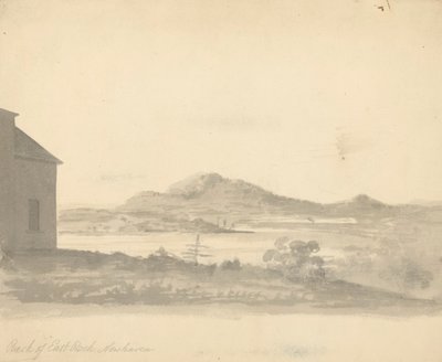Rückseite von East Rock, New Haven von Unknown