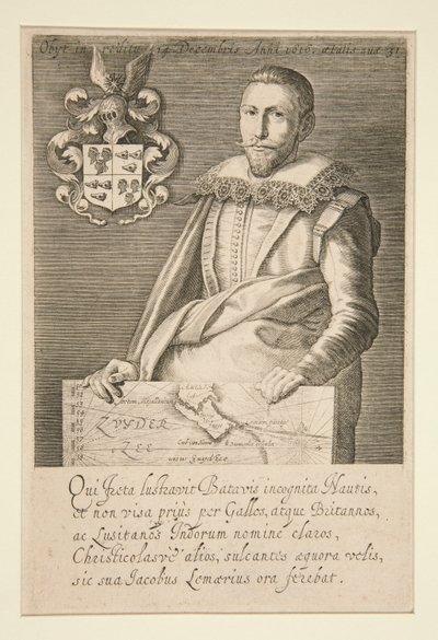 Unbetiteltes (Porträt von Jacob Le Maire, alternativ Jacob le Maire) von Unknown