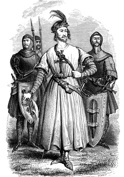 1157-1199, Richard der Erste von England "Richard Löwenherz" König von England und Herzog der Normandie von Unknown artist
