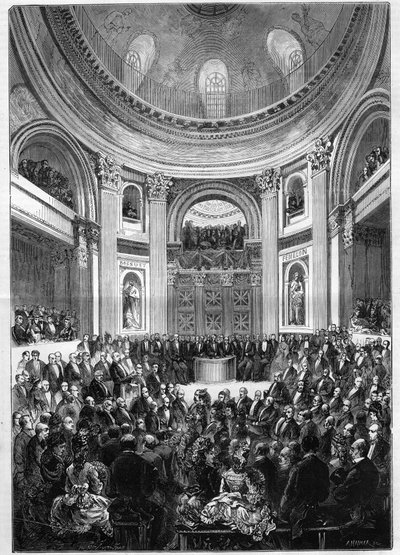 Académie Française: Empfang von Henri d