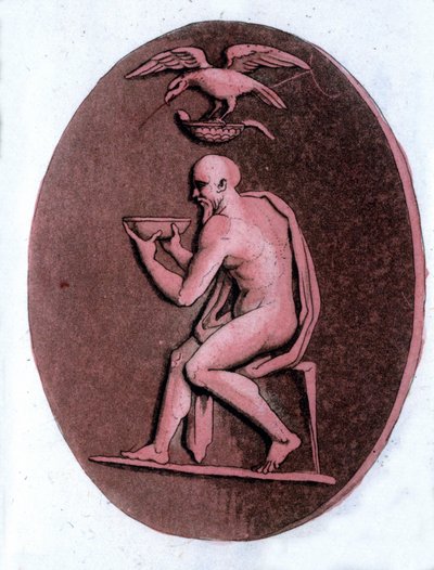 Aischylos (ca. 525-456 v. Chr.), griechischer Tragödiendichter von Unknown artist