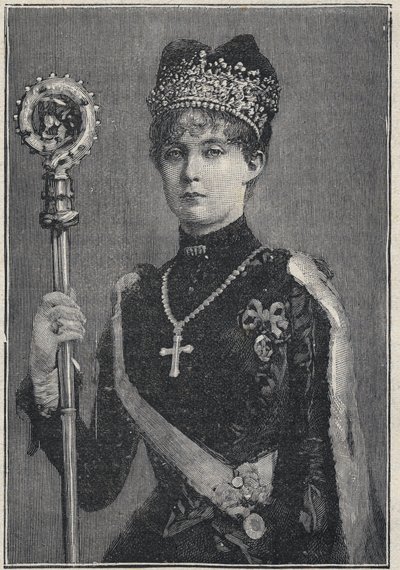 Erzherzogin Margarethe Klementine von Österreich - Gravur von 1892 von Unknown artist