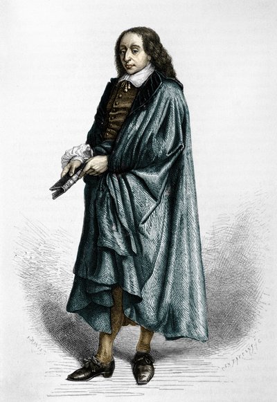 Blaise Pascal (1623-1662), französischer Mathematiker, Physiker und Schriftsteller von Unknown artist
