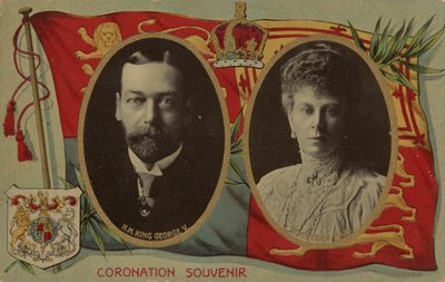 Krönungssouvenir, König George V von Unknown Artist