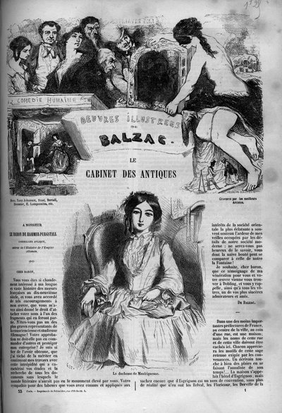 Titelblatt für den Roman „Das Kabinett der Antiquitäten“ von Unknown artist