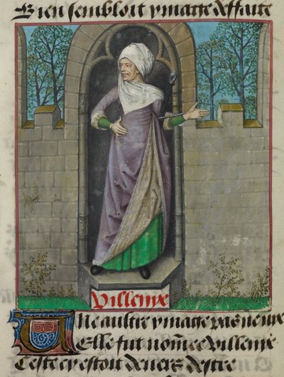 (Detail) von der allegorischen Figur Vilenie (Schurkerei) aus 