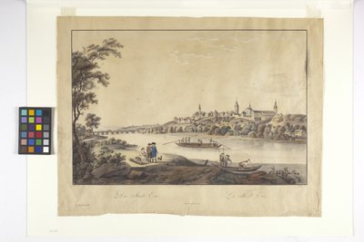 Die Stadt Ens von Unknown artist