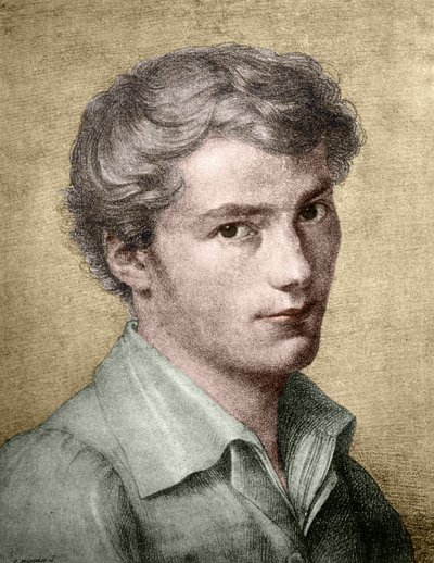 Franz Schubert (1797 - 1828) jung von Unknown artist