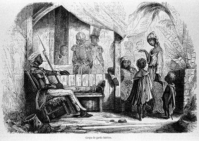 Haitianische Revolution (1791-1803): Revolutionäre Garde von Unknown artist