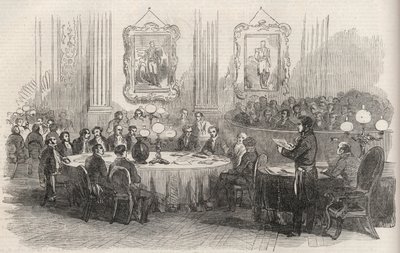 Jean-Jacques Berger (1790-1859) Präfekt der Seine, verkündet die Stimmen für das Empire den Bürgermeistern der Arrondissements, Paris von Unknown artist