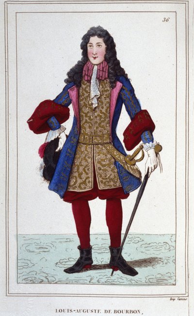 Louis Auguste de Bourbon, Herzog von Maine (1670-1736). Französischer Prinz von Unknown artist
