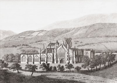 Melrose Abbey, St. Mary