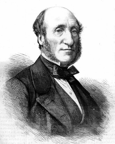Michel Chevalier, französischer Ökonom und Politiker (1806-1879) von Unknown artist