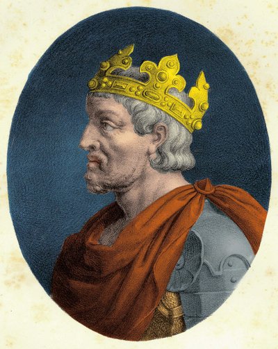 Porträt von Pippin dem Kurzen (ca. 714-768) von Unknown artist
