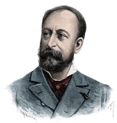 Porträt von Camille Saint-Saens von Unknown artist