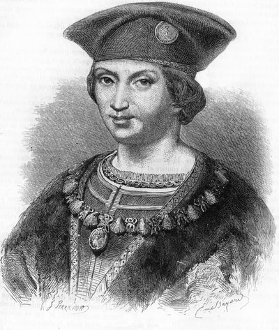 Porträt von Karl VIII. König von Frankreich (1470-1498). von Unknown artist