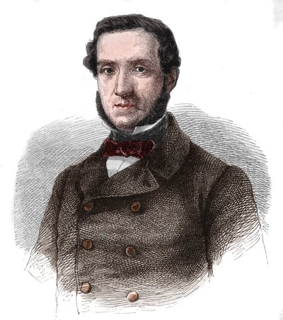 Porträt von Edouard Drouyn de Lhuys (1805-1881), französischer Diplomat und Politiker von Unknown artist