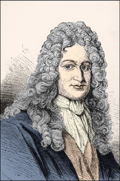 Porträt von Gottfried Wilhelm Leibniz (1646 -1716), deutscher Philosoph von Unknown artist