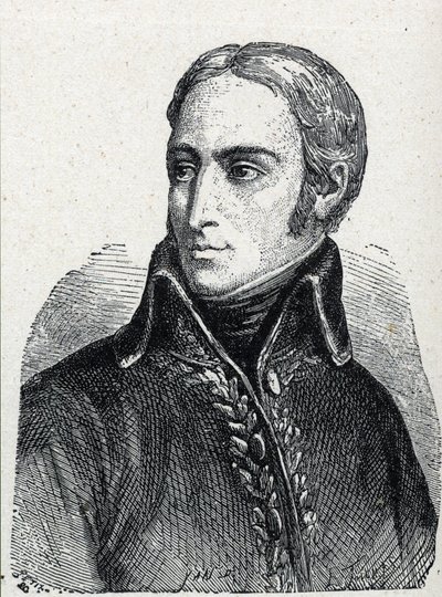 Porträt von Jean Joseph Dessolles (oder Jean-Joseph Dessoles) von Unknown artist