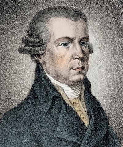 Porträt von Johann Georg Albrechtsberger (1736-1809), österreichischer Musiker von Unknown artist