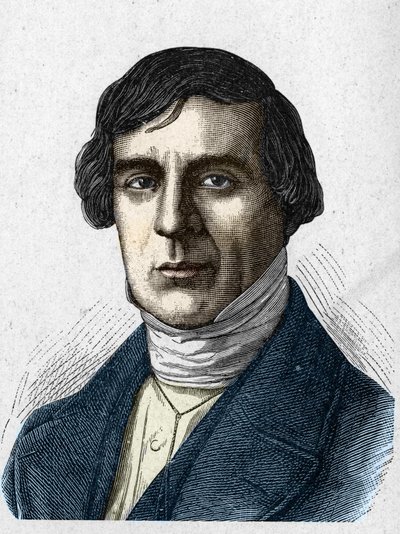 Porträt von Jules Barthélemy Saint-Hilaire (1805 - 1895), französischer Gelehrter und Politiker von Unknown artist