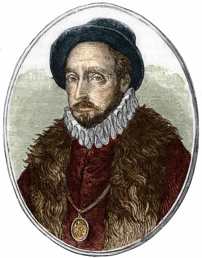 Porträt von Michel de Montaigne (1533-1592), französischer Schriftsteller. von Unknown artist
