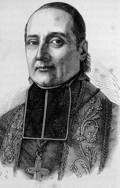 Porträt von Monsignore Sibour, französischer Prälat (1792 -1857) von Unknown artist