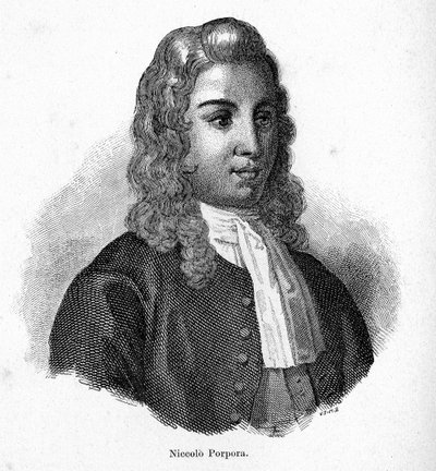 Porträt von Nicola Porpora (1686 - 1768), italienischer Komponist von Unknown artist