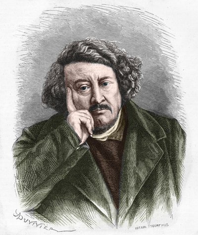 Porträt von Pierre Leroux, französischer Philosoph, Publizist und Politiker (1797 - 1871) von Unknown artist