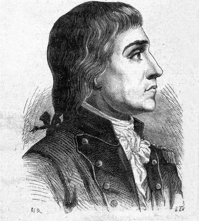 Porträt von Rouget de Lisle von Unknown artist
