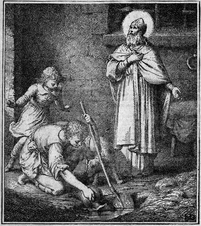 Porträt von Saint Apollinaire, Bischof von Valencia von Unknown Artist